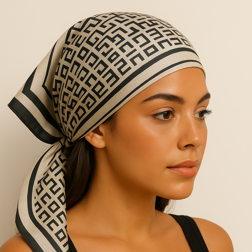 BREA-PAÑUELO ESTAMPADO