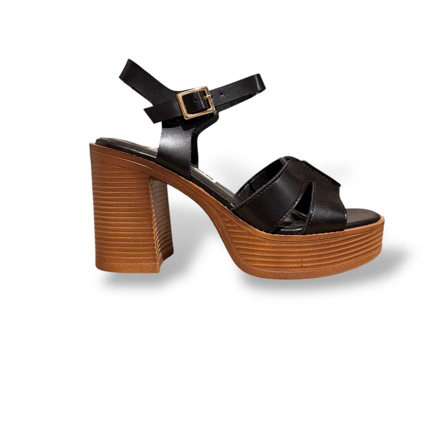 CIRA- SANDALIA TACON NEGRO
