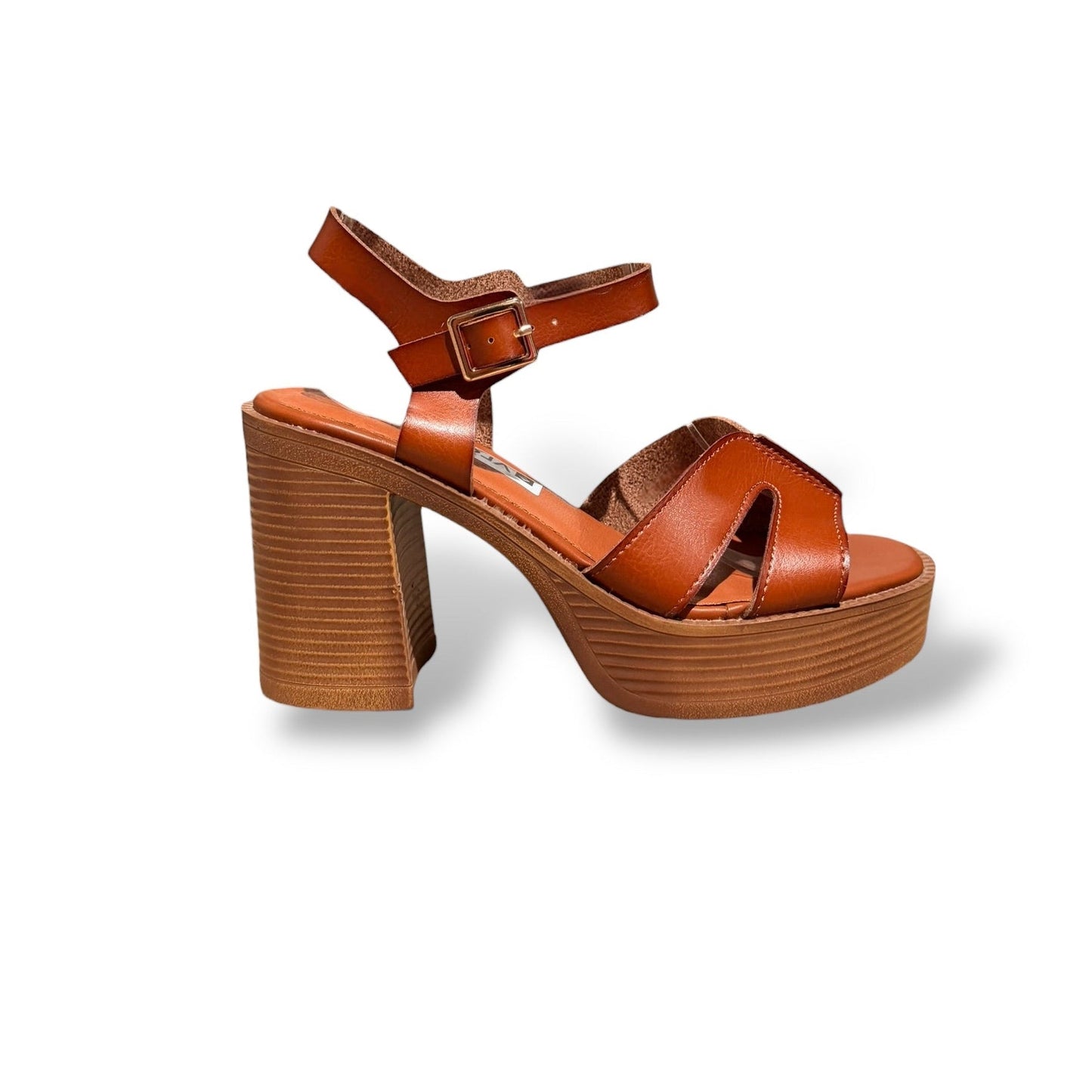 CIRA- SANDALIA TACON CAMEL