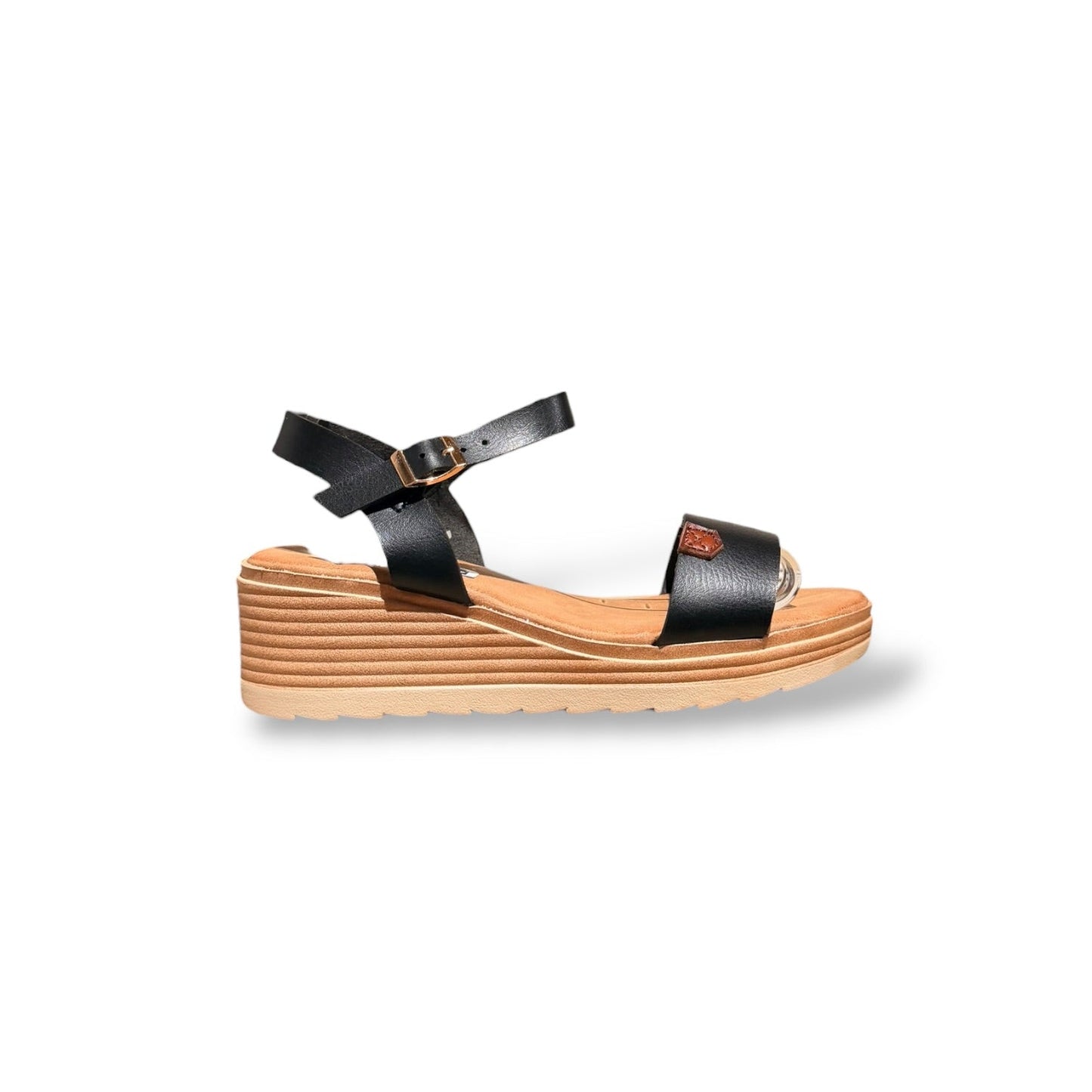 KOLB- SANDALIA CONFOR NEGRO