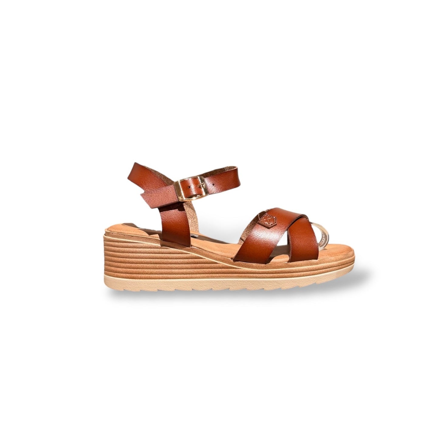 BLAM- SANDALIA CONFOR CAMEL
