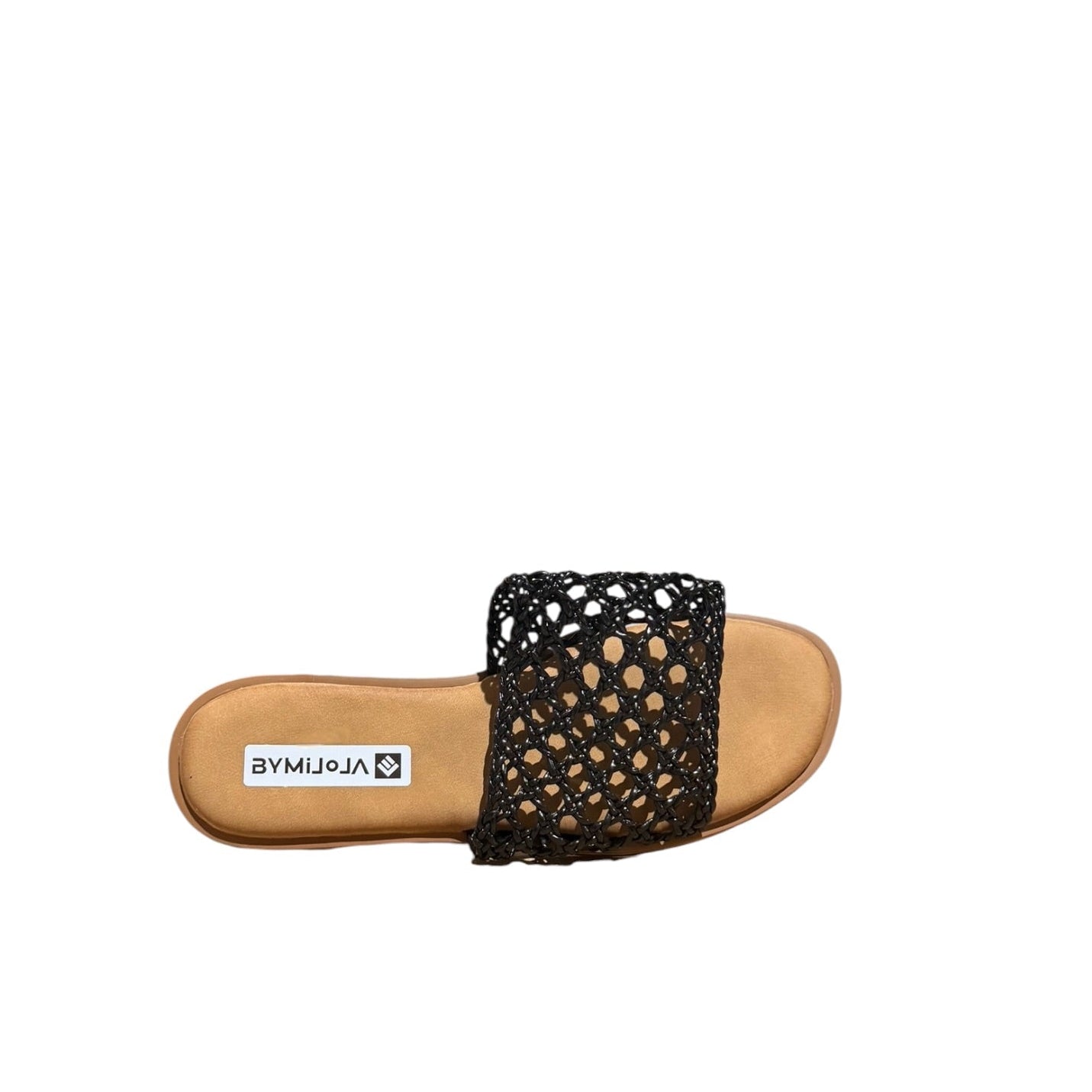 PERF- SANDALIA PALA PERFORADA NEGRO