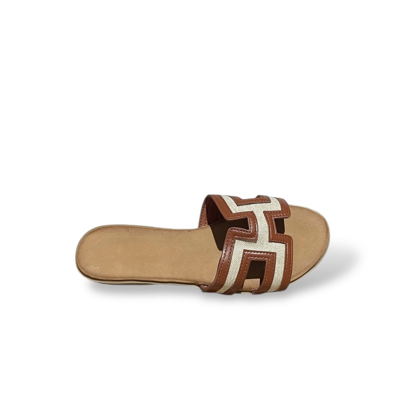 TEK-SANDALIA RAFIA CAMEL