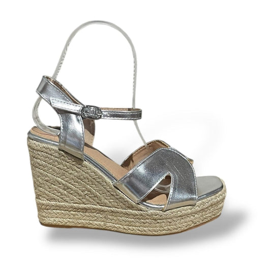 CHIC-SANDALIA PLATEADA