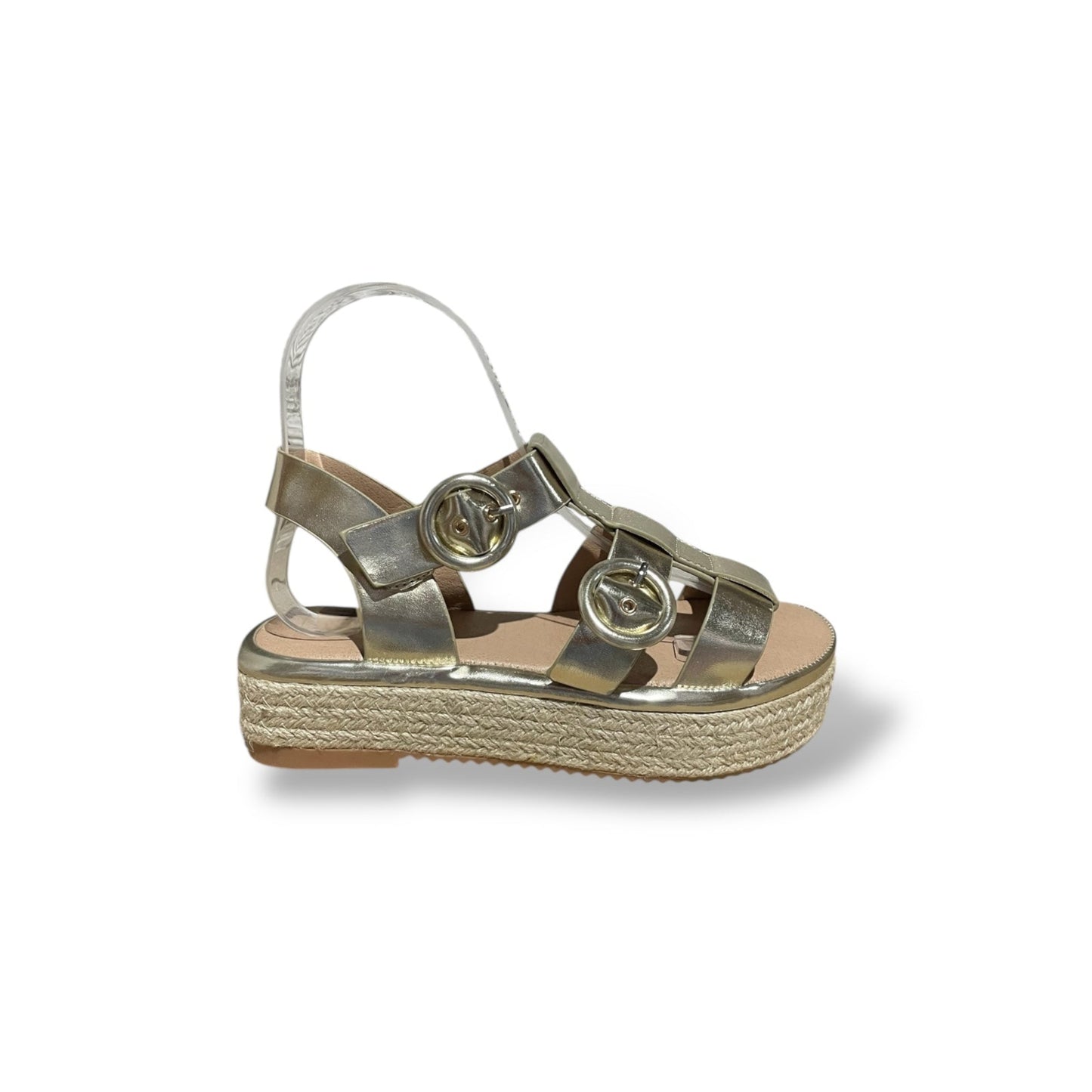 LOT-SANDALIA DORADA