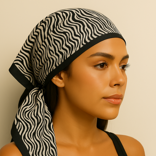 PAS-PAÑUELO ESTAMPADO CEBRA