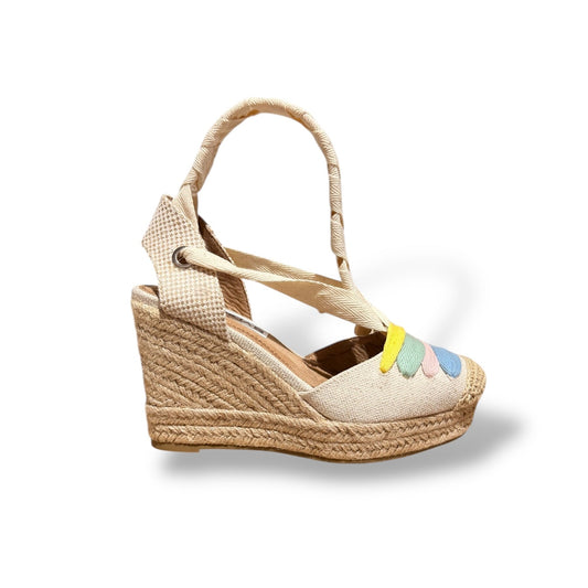 ZEINA- CUÑA ESPARTO MULTICOLOR