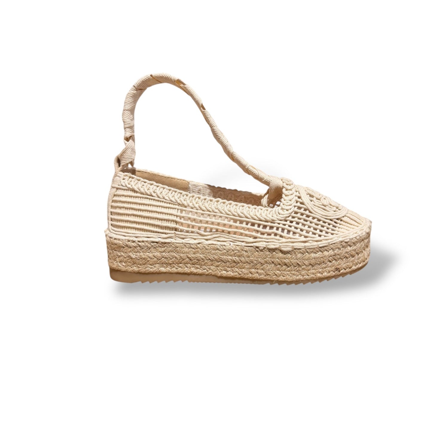 REPER- SANDALIA ESPARTO BEIGE