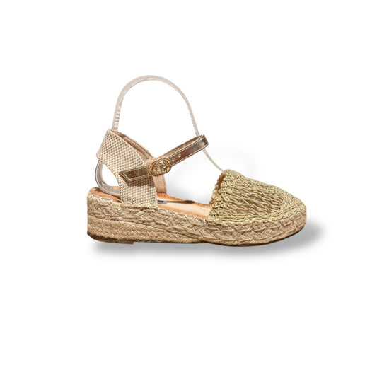 KALA- SANDALA ESPARTO DORADO