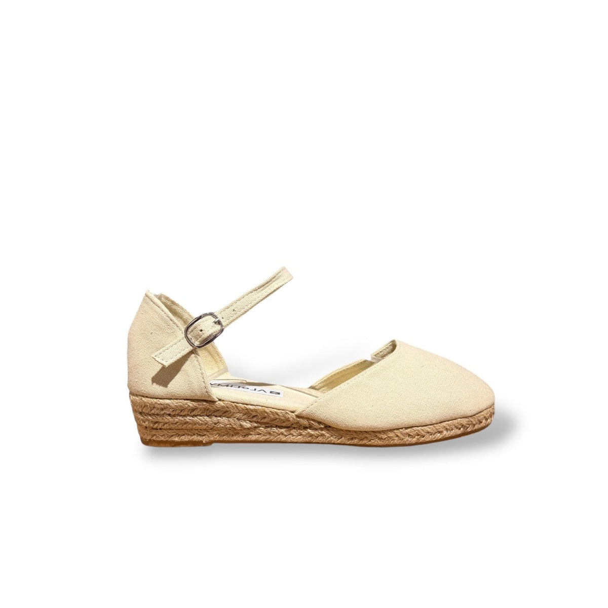 UMA- CUÑA ESPARTO BEIGE