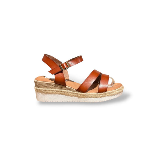 HENT- SANDALIA CONFOR CAMEL