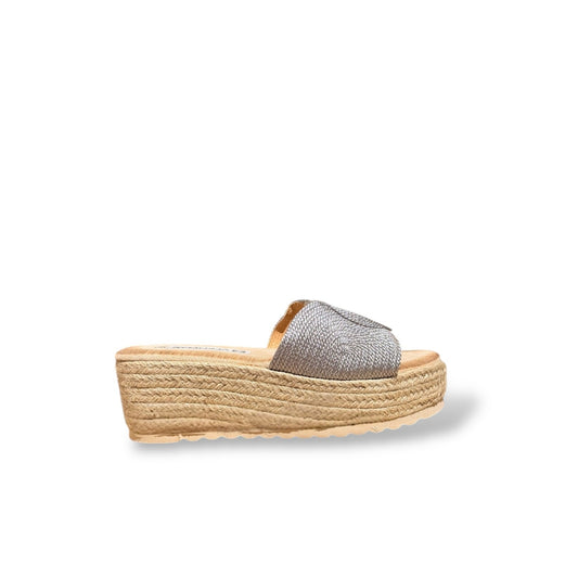 BULM- SANDALIA ZANCO PLATEADO