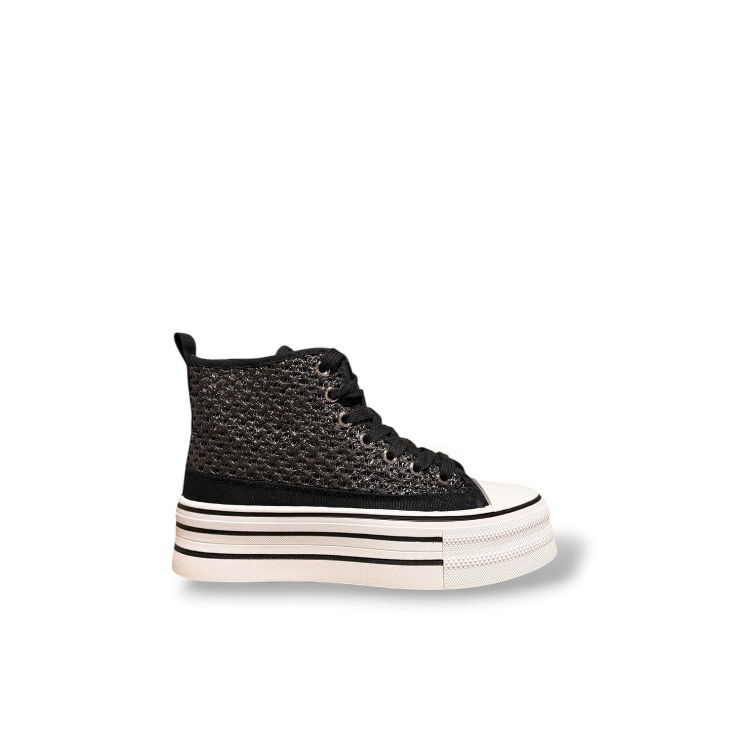 LEUX- DEPORTE BOTA PERFORADA NEGRO