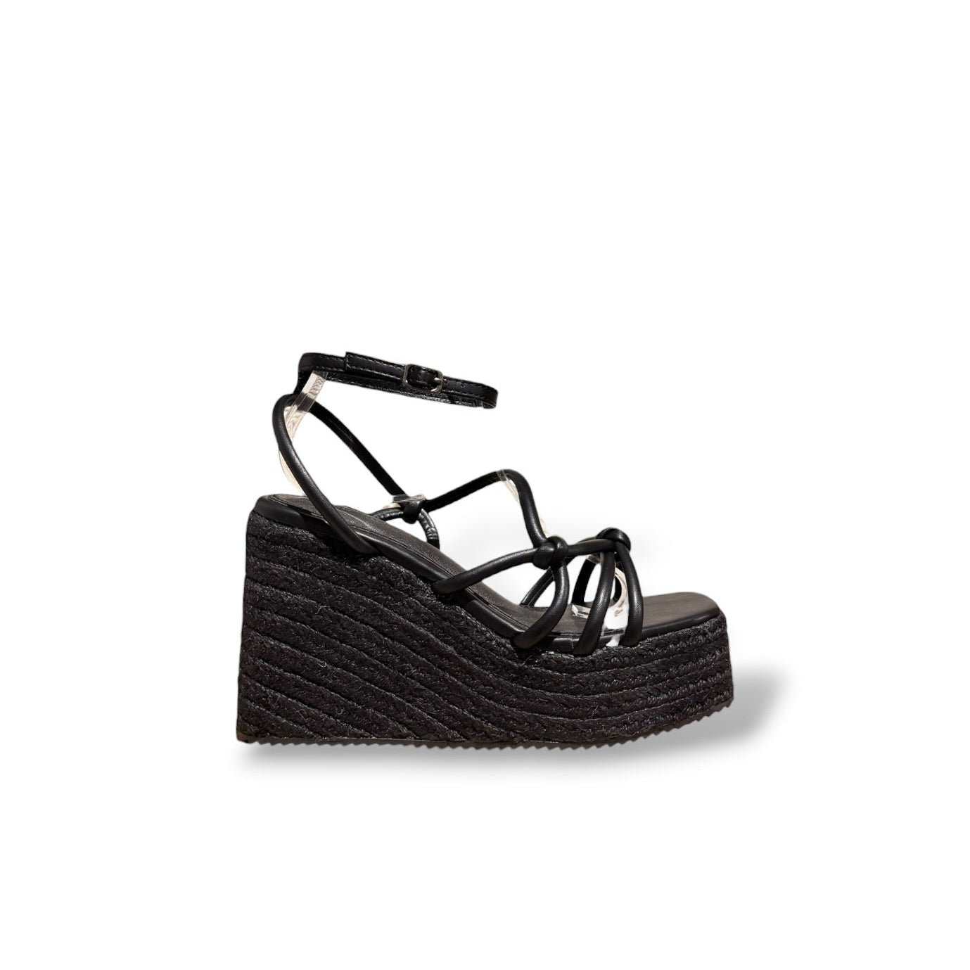BATM- SANDALIA ESPARTO NEGRO