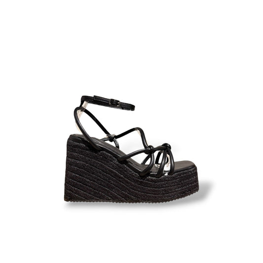 BATM- SANDALIA ESPARTO NEGRO