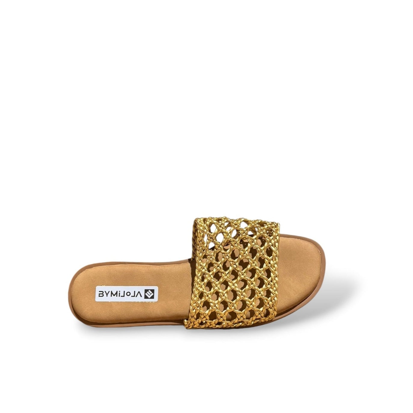 PERF- SANDALIA PALA PERFORADA DORADO