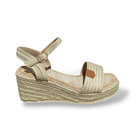 CUÑA ESPARTO - BEIGE