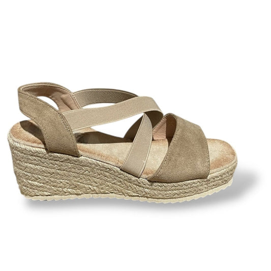 ZOREN-BEIGE CUÑA ESPARTO