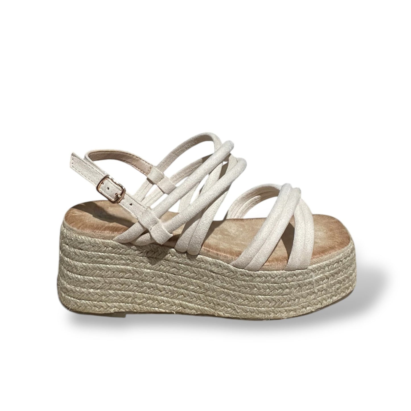 LIRZA-BEIGE SANDALIA PLATAFORMA