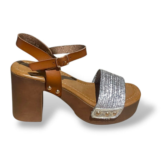 MIREN-PLATA SANDALIA TACÓN