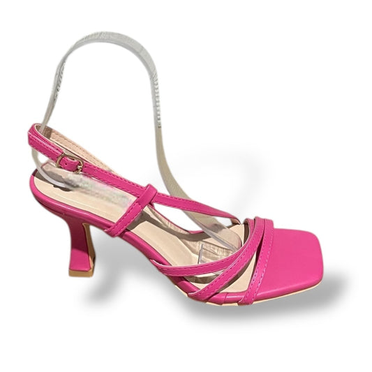 ISLE-FUCSIA SANDALIA DE TACÓN BAJO