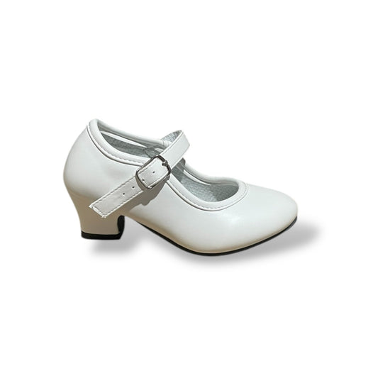 FLAT- TACÓN BLANCO