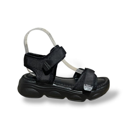 TEL-SANDALIA DEPORTIVA NEGRO