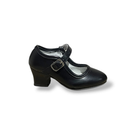 FLAT- TACÓN NEGRO