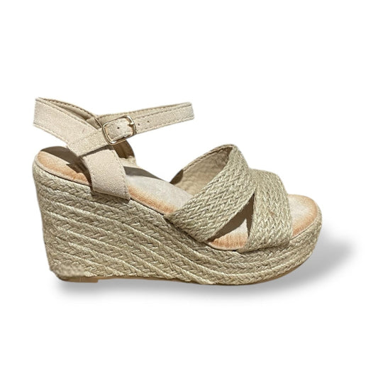 VEXIA- BEIGE CUÑA ESPARTO