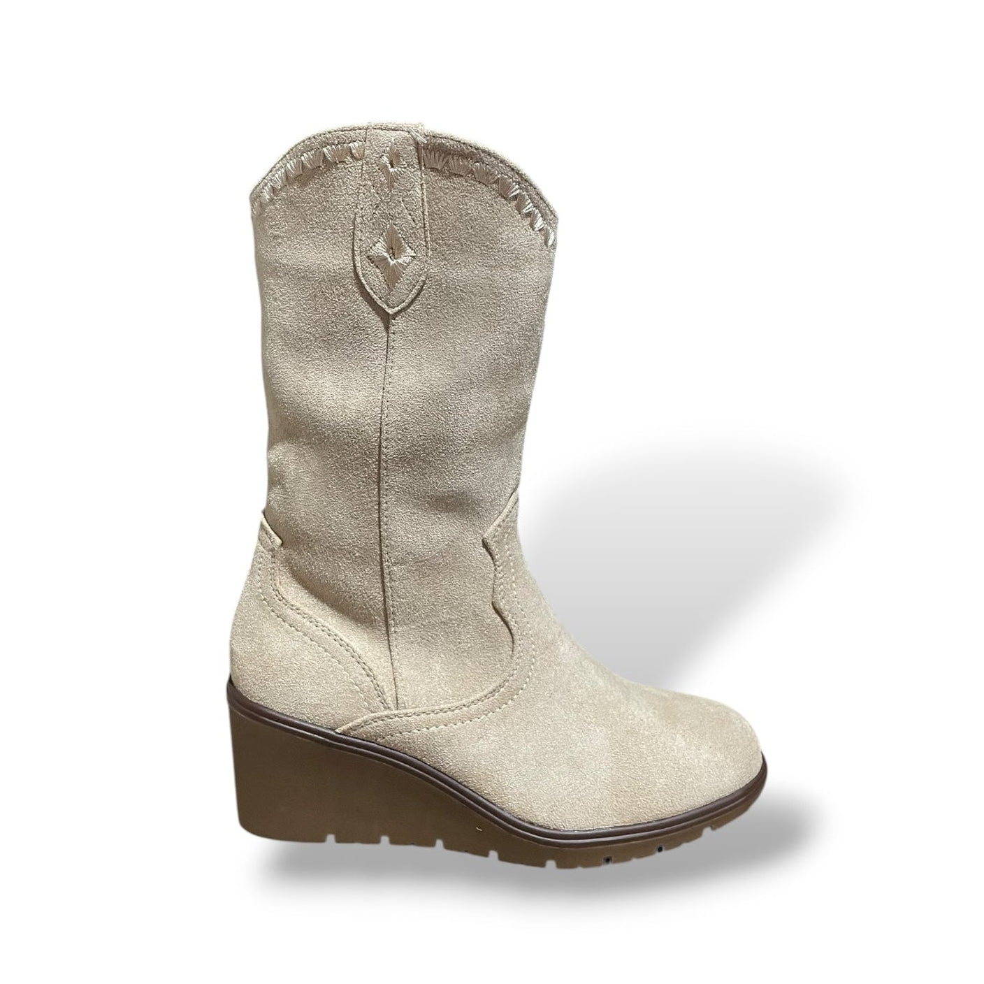 LÜNA- BOTA COWBOY BEIGE