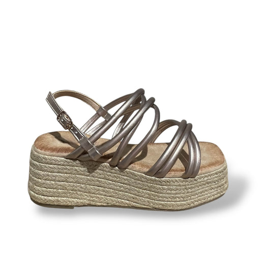LIRZA-BRONCE SANDALIA PLATAFORMA