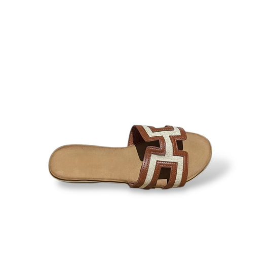 TEK-SANDALIA RAFIA CAMEL