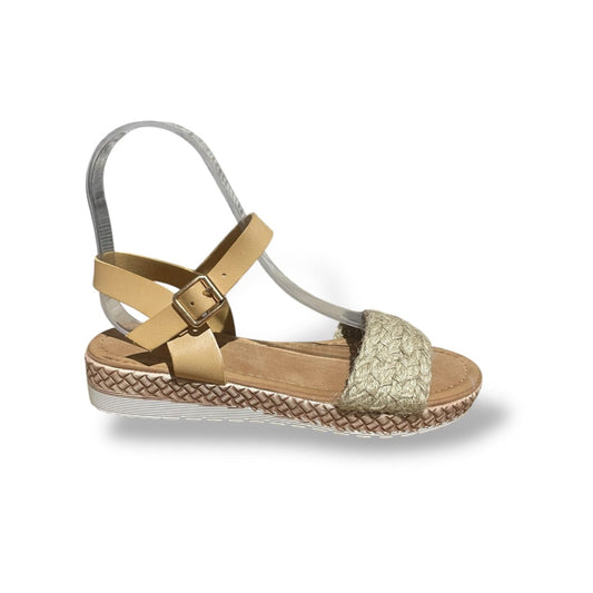 EOO- SANDALIA BEIGE