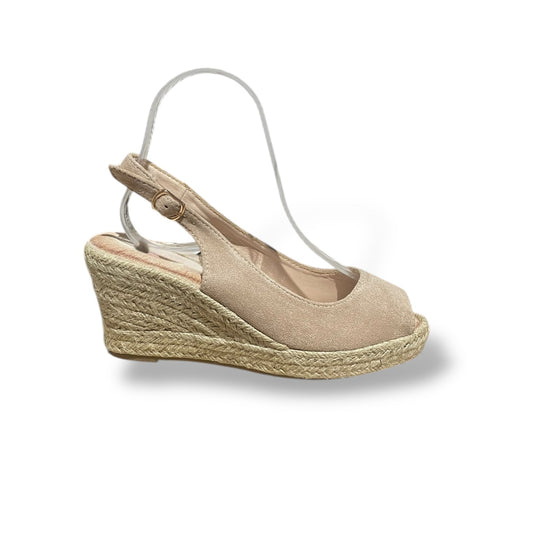 SAK- CUÑA ESPARTO BEIGE