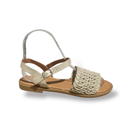 VOLW- SANDALIA BEIGE