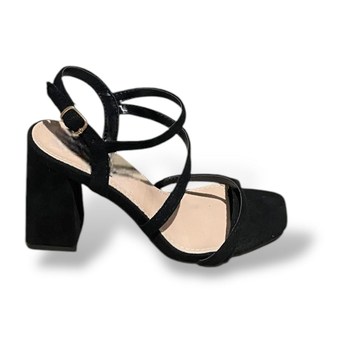 TEIG-NEGRO SANDALIA DE TACÓN