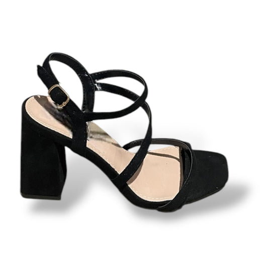 TEIG-NEGRO SANDALIA DE TACÓN