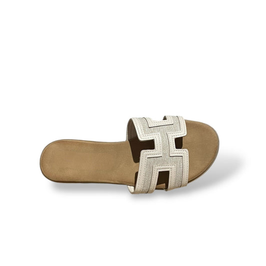 TEK-SANDALIA RAFIA BEIGE